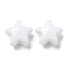 Opaque Acrylic Beads X-OACR-C016-30-2