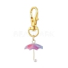 Umbrella Acrylic Pendant Decorations HJEW-JM02963-4