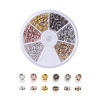 Brass Rhinestone Spacer Beads RB-JP0002-12-NF-1