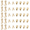 201 Stainless Steel Snap on Bails & Ice Pick Pinch Bails & Pendant Pinch Bails STAS-TA0006-34-2