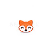 Cartoon Fox Silicone Beads FIND-SZC0014-073-1