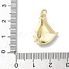 Sea Animals Brass Enamel Pendants KK-B155-02A-G-4