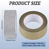 2 Roll 2 Colors Glitter Adhesive Plastic Tapes DIY-CP0011-85-2