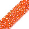 Electroplate Glass Beads Strands LS-EGLA-A044-T3mm-B25-1