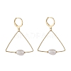 Large Triangle Wire Dangle Hoop Earrings EJEW-JE04724-03-1