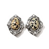 Natural Dalmatian Jasper Multi-Strand Links KK-M304-04P-09-1