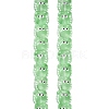 Transparent Glass Beads Strands LAMP-L078-010G-1