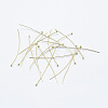 Brass Ball Head Pins X-KK-G331-10-0.6x45-NF-1