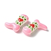 Painted Glass Beads Enamel Beads X1-BLOW-D300-01D-2
