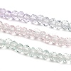 Transparent Painted Glass Beads Strands DGLA-A034-T1mm-A23-4