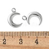 Non-Tarnish 304 Stainless Steel Pendants STAS-P312-20P-3