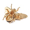 Bee with Flower Enamel Pins RB-CBAC813-01G-01-3