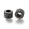 304 Stainless Steel European Tube Beads STAS-D382-15AS-1
