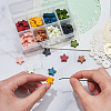 Painted Natural Wood Beads WOOD-CJ0001-12-6