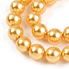Baking Paint Pearlized Glass Pearl Bead Strands HY-N002-5mm-A08-4