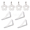8 Pcs 2 Styles Stainless Steel Table Cover Tablecloth Weights HJEW-OC0001-02-1