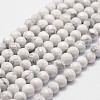 Natural Howlite Beads Strands G-G736-25-4mm-1