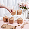 10Pcs Paper Gift Packing Tote Boxes with Window and Rope CON-WH0112-064A-3