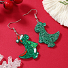 Cute Christmas Dinosaur Acrylic Dangle Earrings WY1502-2-3