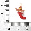 Alloy Enamel Pendants PALLOY-P314-02D-G01-3