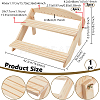 Wood Display Risers ODIS-WH0038-146D-2