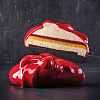 Food Grade Heart with Bowknot Mousse Cake Silicone Molds SIMO-PW0001-003A-3