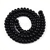Opaque Spray Painted Glass Beads GLAA-ZX008-8mm-18F-2