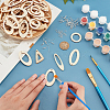   DIY Geometry Earring Making Kit DIY-PH0013-60-3