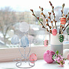 7-Slot Iron Easter Egg Display Stands ODIS-WH0058-21B-P-6