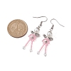 304 Stainless Steel Fairy Dangle Earrings EJEW-MZ00129-02-3