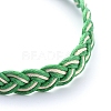 Unisex Waxed Cotton Cord Bracelets BJEW-JB05140-04-2