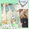 30Pcs 5 Color Faceted Glass Pendants PALLOY-AB00033-6