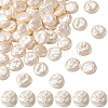 100Pcs ABS Plastic Imitation Pearl Beads OACR-LT0001-07-7