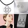 Tibetan Style Alloy Pendants TIBEP-SC0001-05AS-6