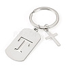 1Pc Stainless Steel Keychains KEYC-TADJ0001-08T-1