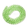 Transparent Glass Beads EGLA-A035-T4mm-D09-3
