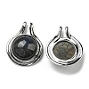 Natural Labradorite Pendants G-M405-06P-1