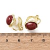 Alloy & Resin Clip-on Earrings EJEW-T055-03-3