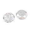 Acrylic Rhinestone Buttons X-BUTT-J003-01-1