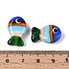 Handmade Lampwork Beads Strands LAMP-N036-15C-4