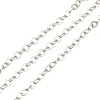 Rack Plating Brass Cable Chains CHC-M001-03P-1