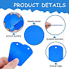 30Pcs Aluminum Pendants ALUM-BC0001-67-4