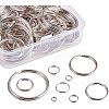 Iron Double Loops Jump Rings Split Rings and Iron Split Key Rings PH-IFIN-G079-05P-5