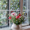 Glass Round Hanging Suncatcher AJEW-WH20130-15-7
