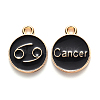 Alloy Enamel Pendants LS-X-ENAM-S124-01B-08D-1