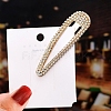 Crystal Rhinestone Snap Hair Clips for Girl PW-WGBA494-06-1