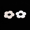 Flower Theme Printed Acrylic Pendants OACR-T028-06G-1