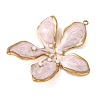 304 Stainless Steel Enamel Pendants X-STAS-K329-04G-2