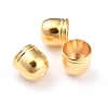 Brass Core End Caps X-KK-O139-15G-G-1