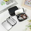 4Pcs Iron Jewelry Storage Boxes with Hinged Lid CON-SP0001-20A-3